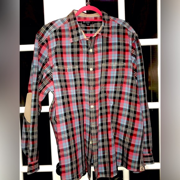 Chremieux plaid mens button down shirt. Like new- xxl - Picture 4 of 6